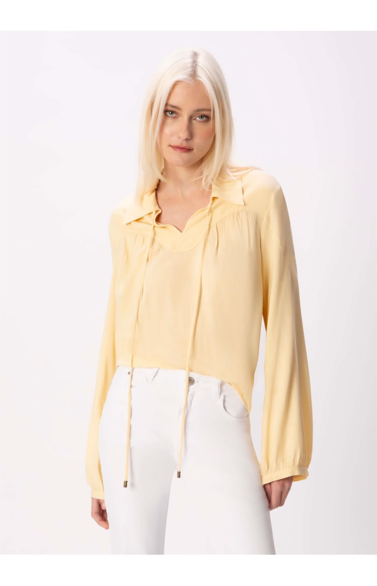 Bata Visco Nature Amarelo Claro
