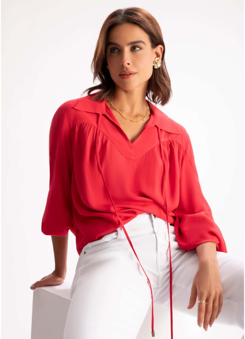 Bata Visco Nature Vermelho