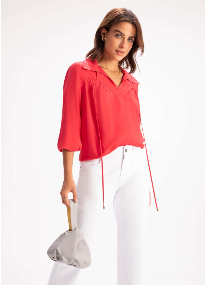 Bata Visco Nature Vermelho