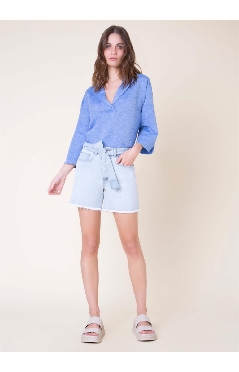 Bermuda Chloe Deep Blue Lav.Claro Destroyer Rebol