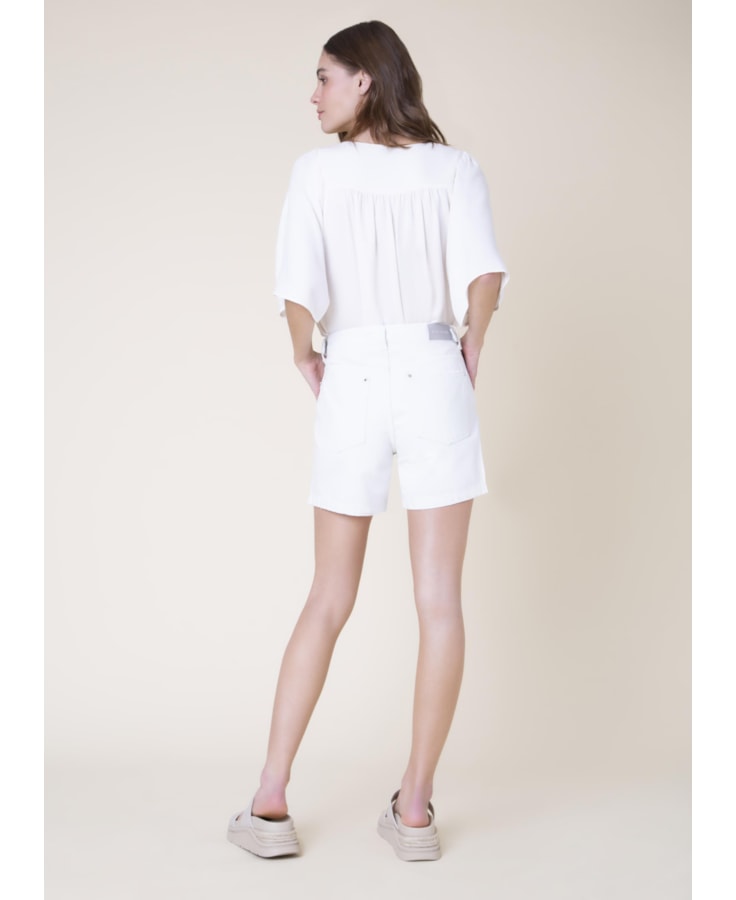 Bermuda Chloe Desert Denim B-87 Lav.Desgarregado