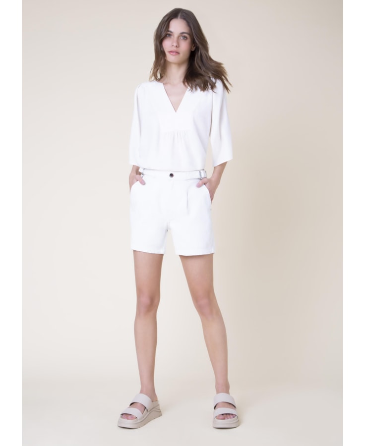 Bermuda Chloe Desert Denim B-87 Lav.Desgarregado
