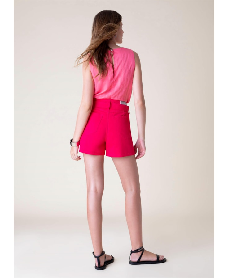 Bermuda Color Power Cinto Pink