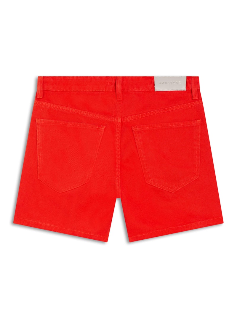 Bermuda Color White Denim Telha