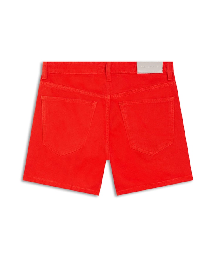 Bermuda Color White Denim Telha
