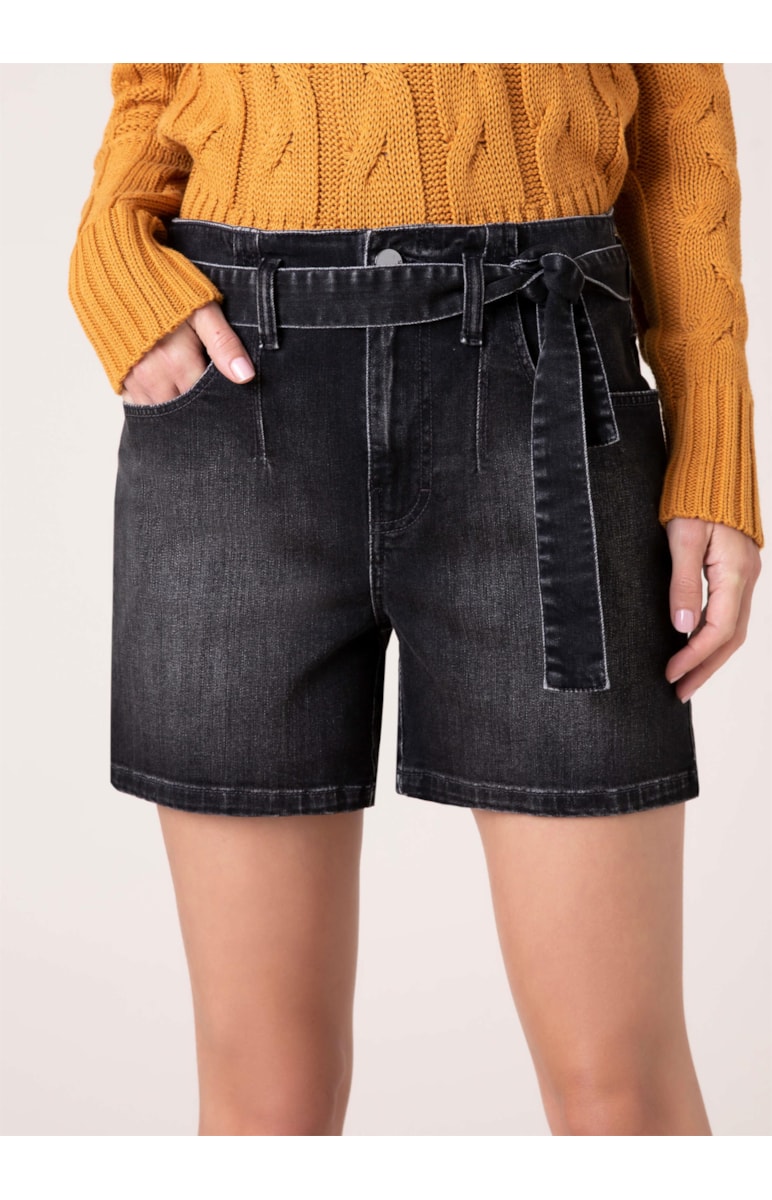 Bermuda Intense Black Chloe 334 Lav.Escuro C/ Luvinha
