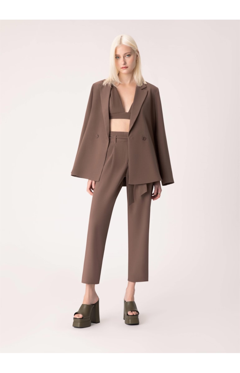 Blazer Armani Transpasse Marrom
