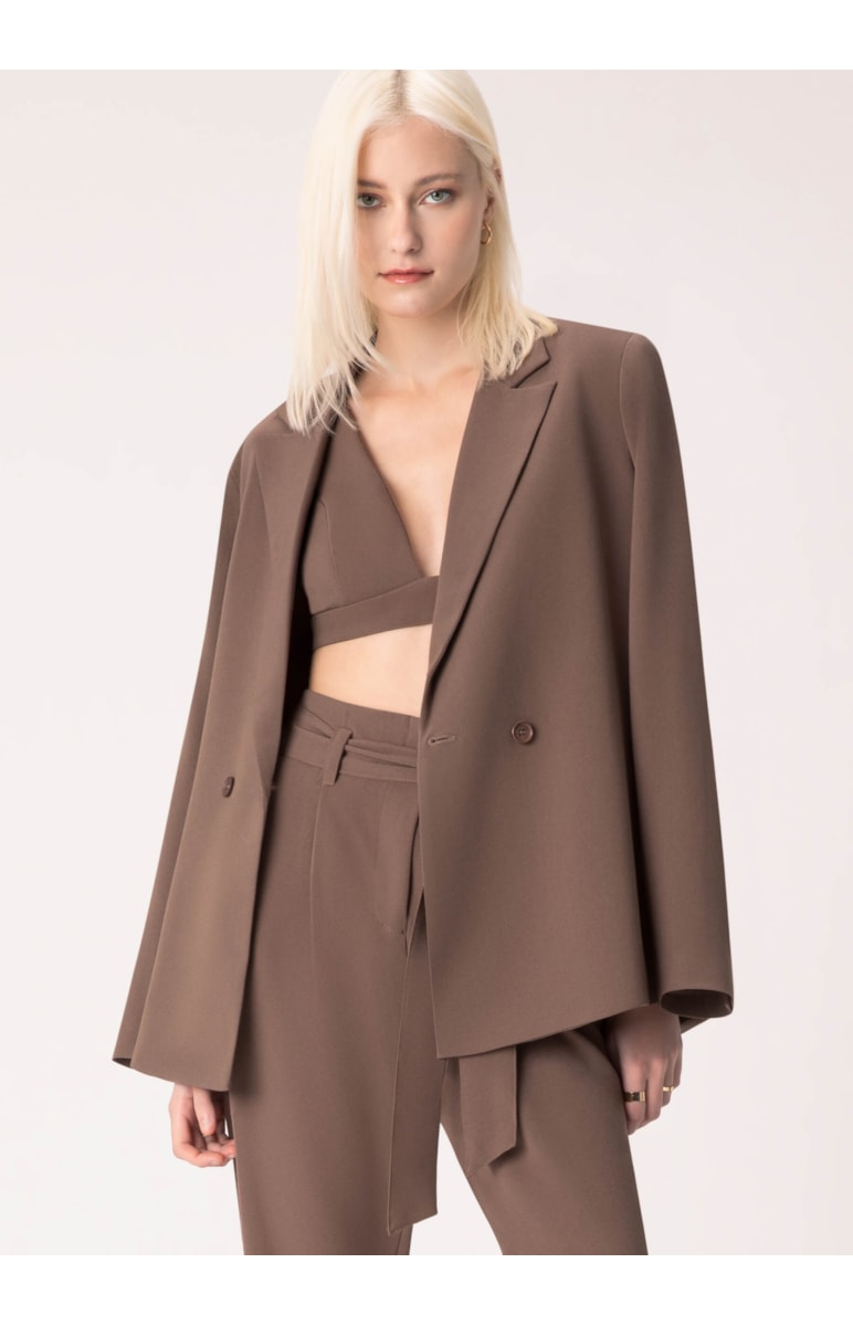 Blazer Armani Transpasse Marrom