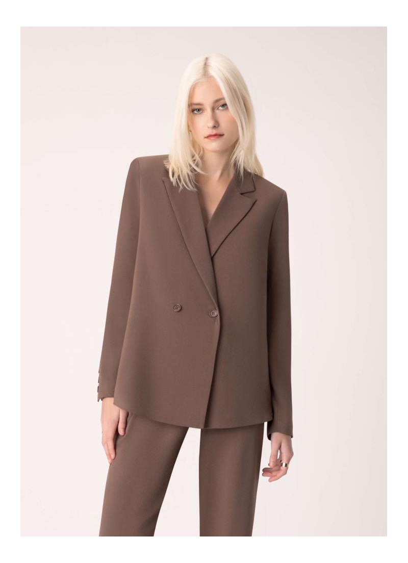 Blazer Armani Transpasse Marrom