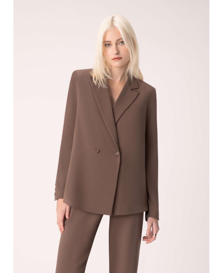 Blazer Armani Transpasse Marrom