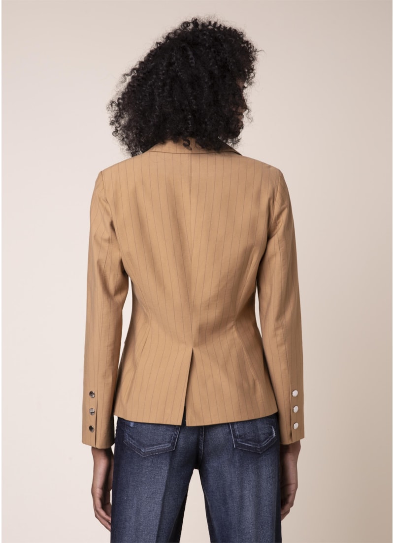 Blazer Martingale Diagonal Caramelo
