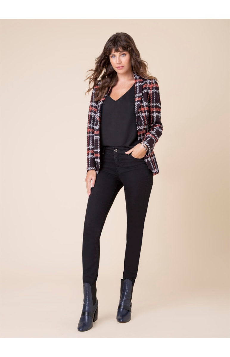 Blazer Tweed Shetland Xadrez