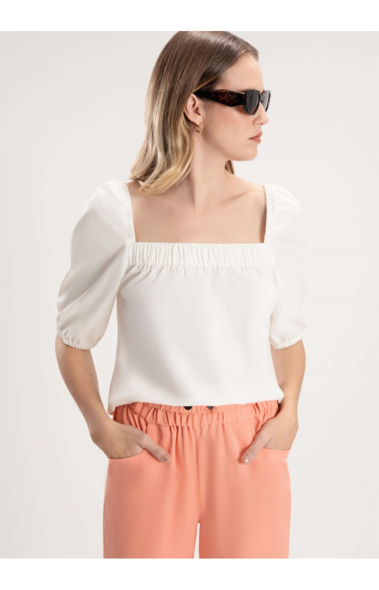 Blusa Blatt Off White