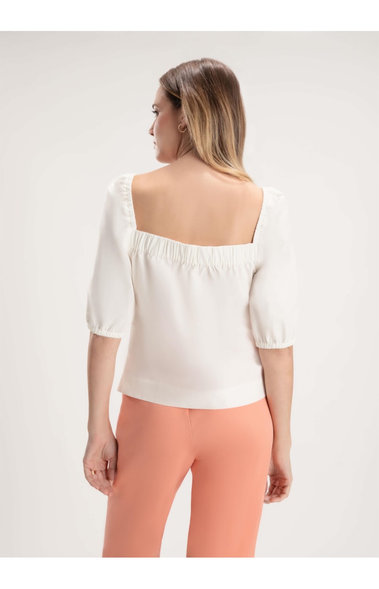 Blusa Blatt Off White
