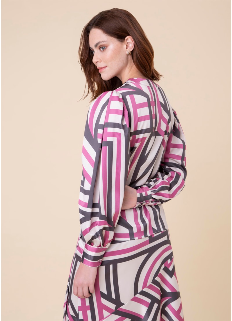 Blusa Chains Estampado