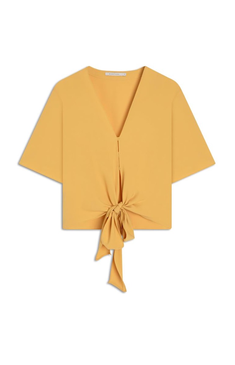 Blusa Crepe Summer Amarelo