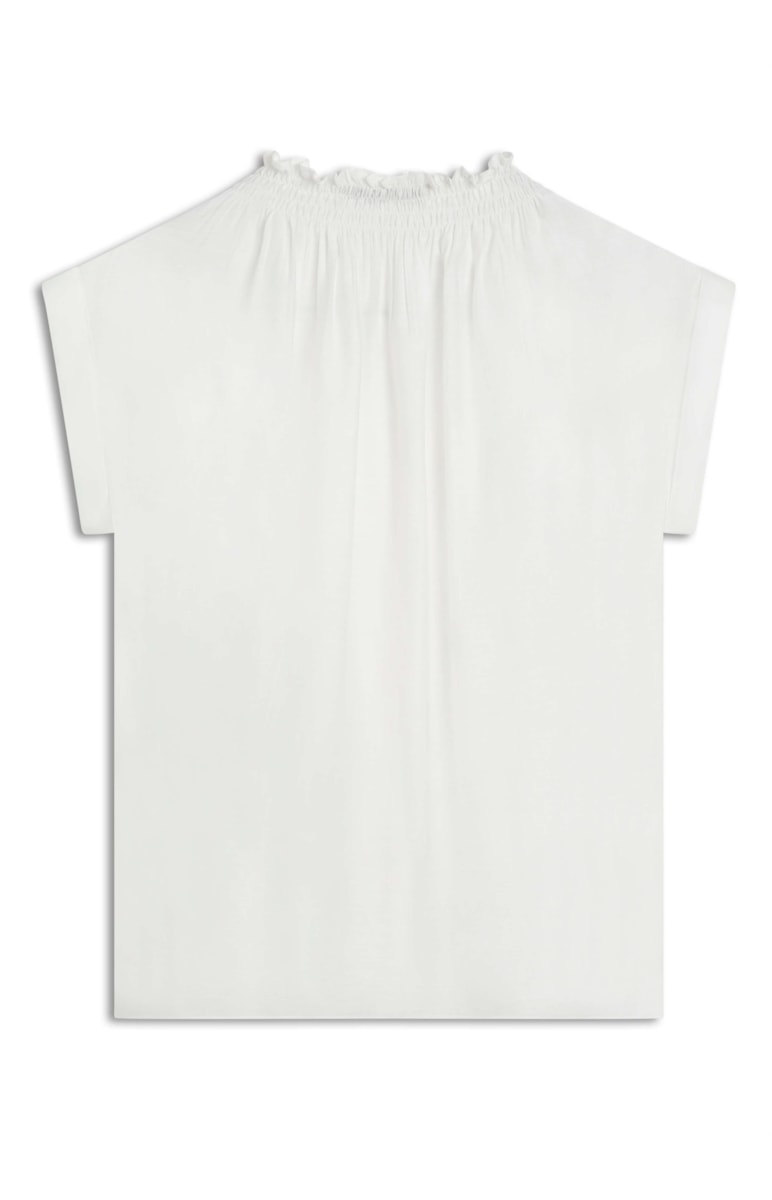 Blusa Crinckle Lastex Off White