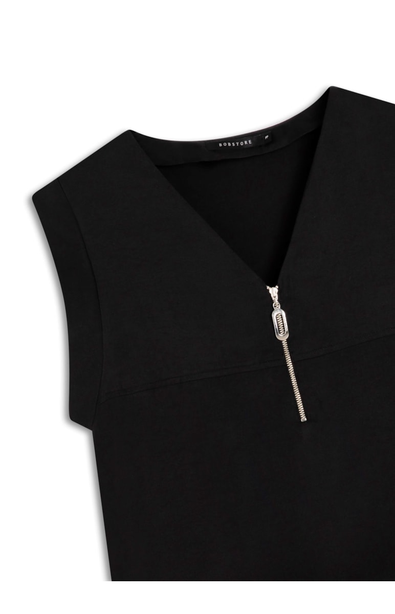Blusa Cupro Touch Preto
