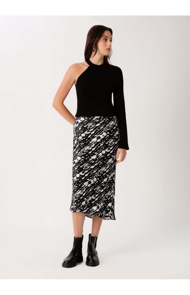 Blusa Cut Out Preto
