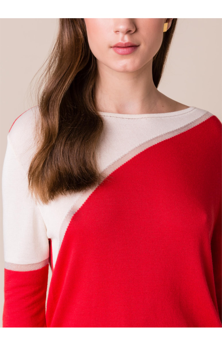 Blusa Detalhe Vazado Coral