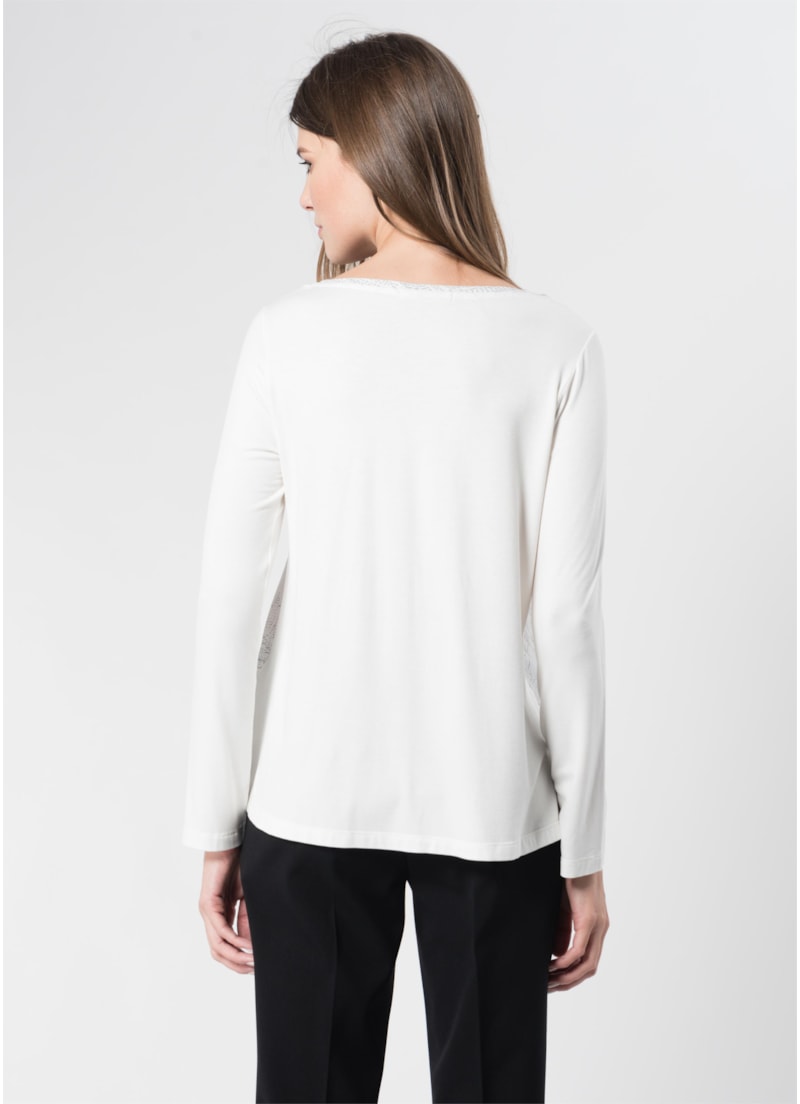 Blusa Estampada Nesgas Estampado