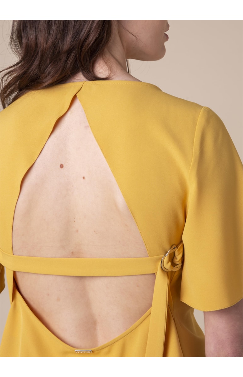 Blusa Fivela Meia Lua Amarelo