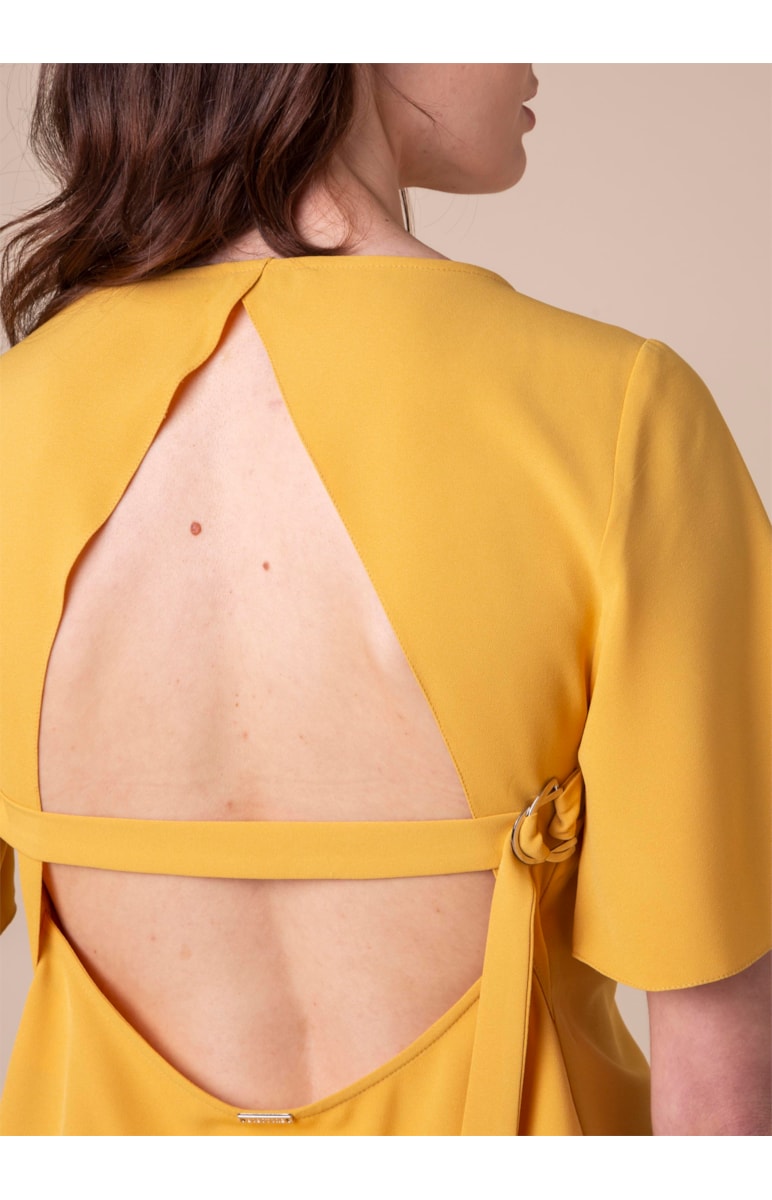 Blusa Fivela Meia Lua Amarelo