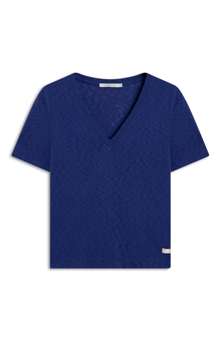 Blusa Flame Decote u Mc Royal