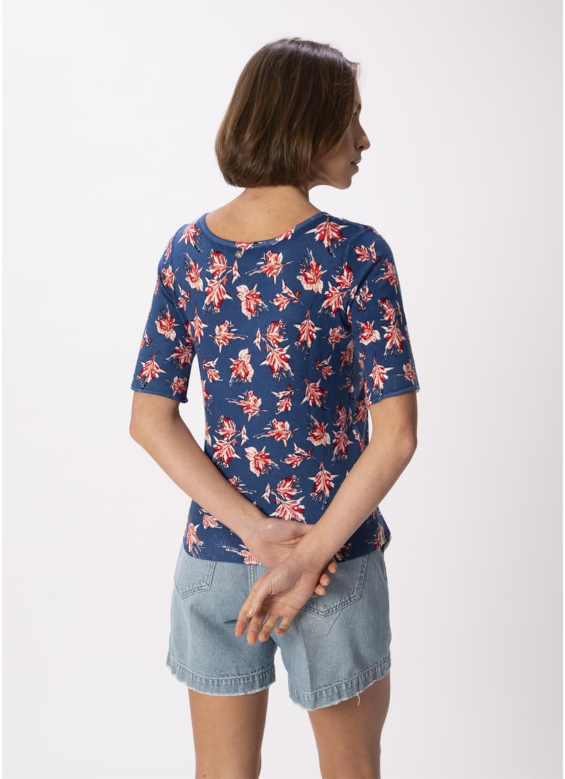 Blusa Flores Dots Estampado