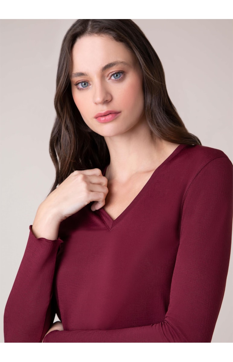 Blusa Indie Bordeaux