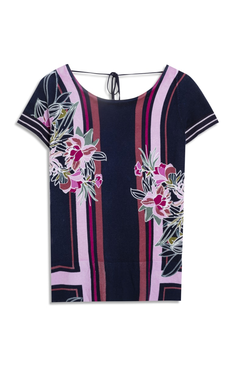 Blusa Lake Flower Estampado