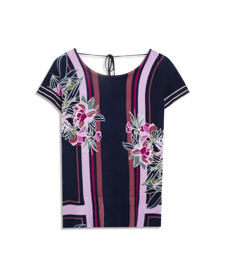 Blusa Lake Flower Estampado