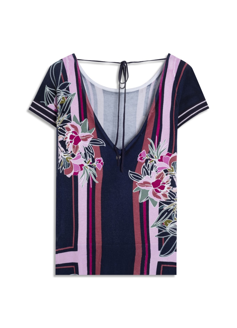 Blusa Lake Flower Estampado