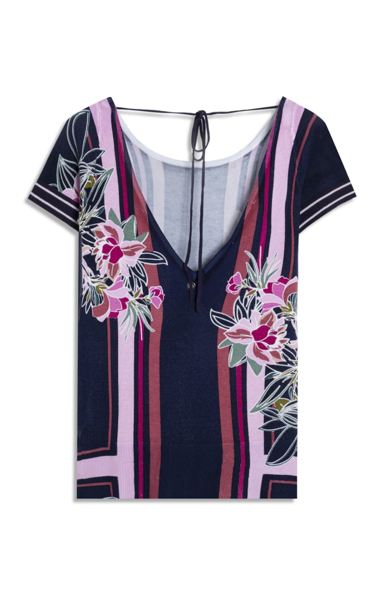 Blusa Lake Flower Estampado