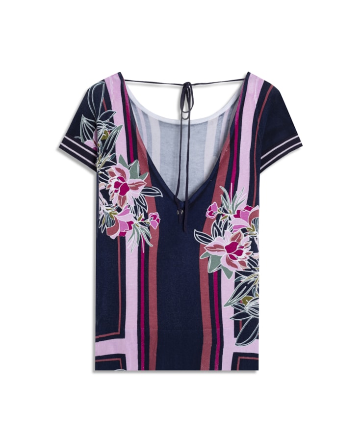 Blusa Lake Flower Estampado