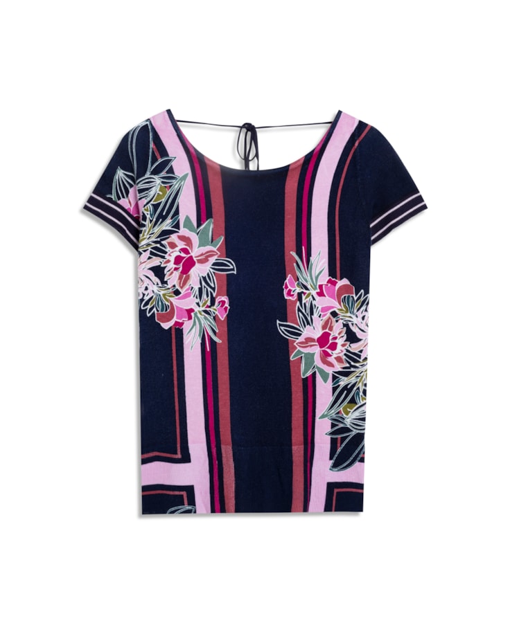Blusa Lake Flower Estampado