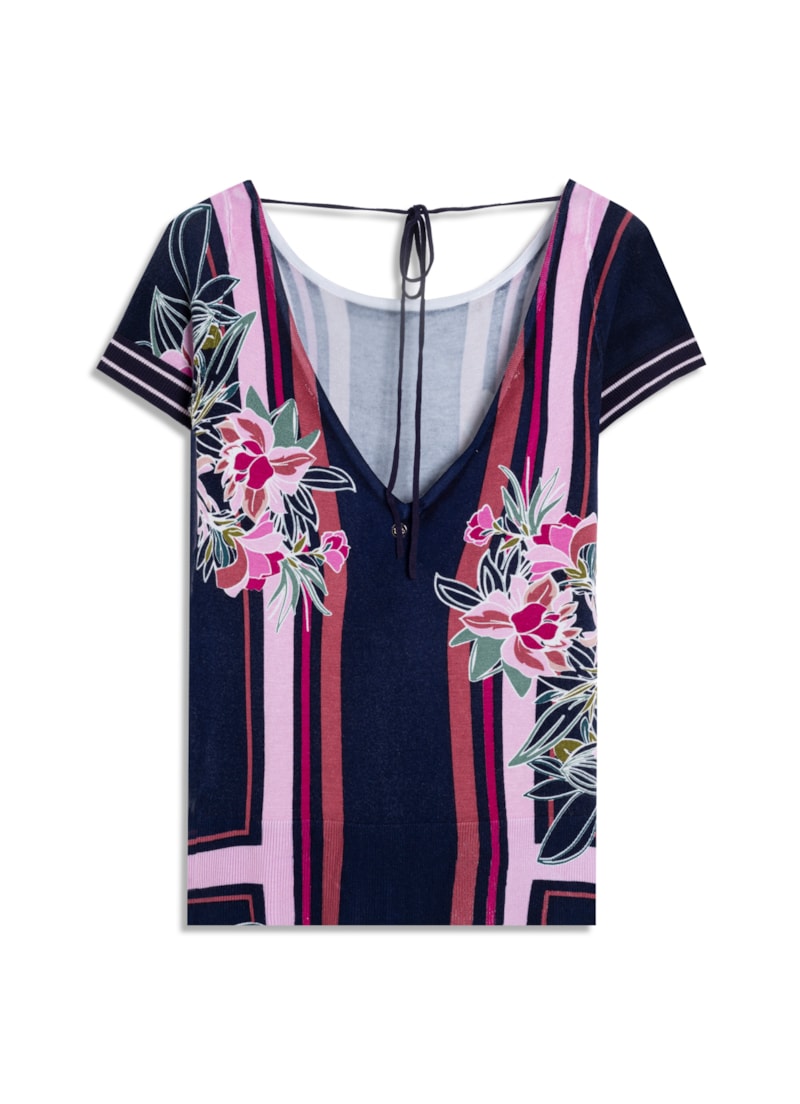 Blusa Lake Flower Estampado