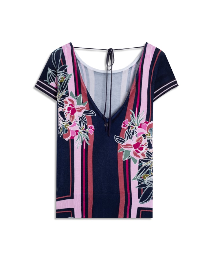 Blusa Lake Flower Estampado