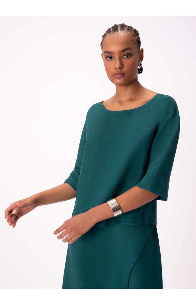 Blusa Linen Fresh Linho Bottle