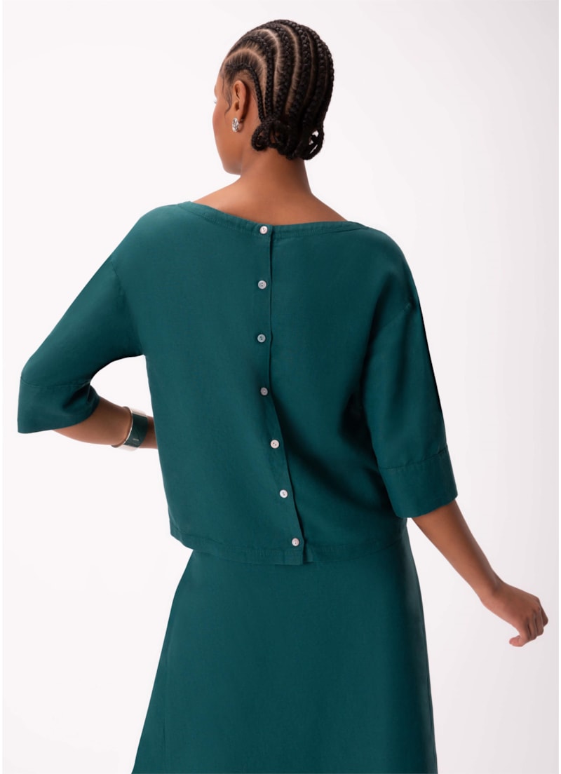 Blusa Linen Fresh Linho Bottle
