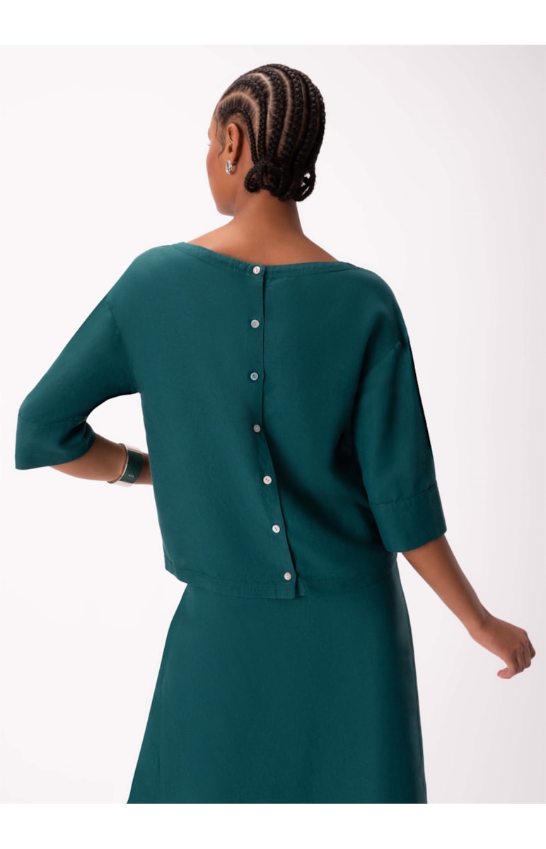 Blusa Linen Fresh Linho Bottle