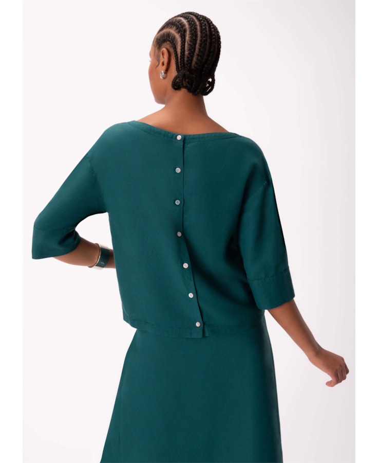 Blusa Linen Fresh Linho Bottle
