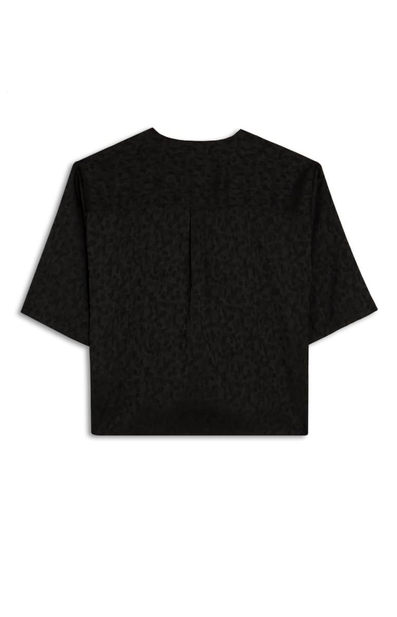 Blusa Lisa Bolsos Preto