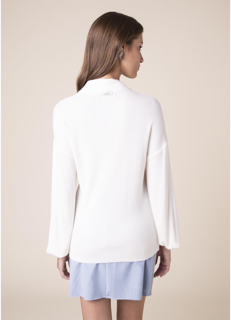Blusa Lisa Tricot Off White