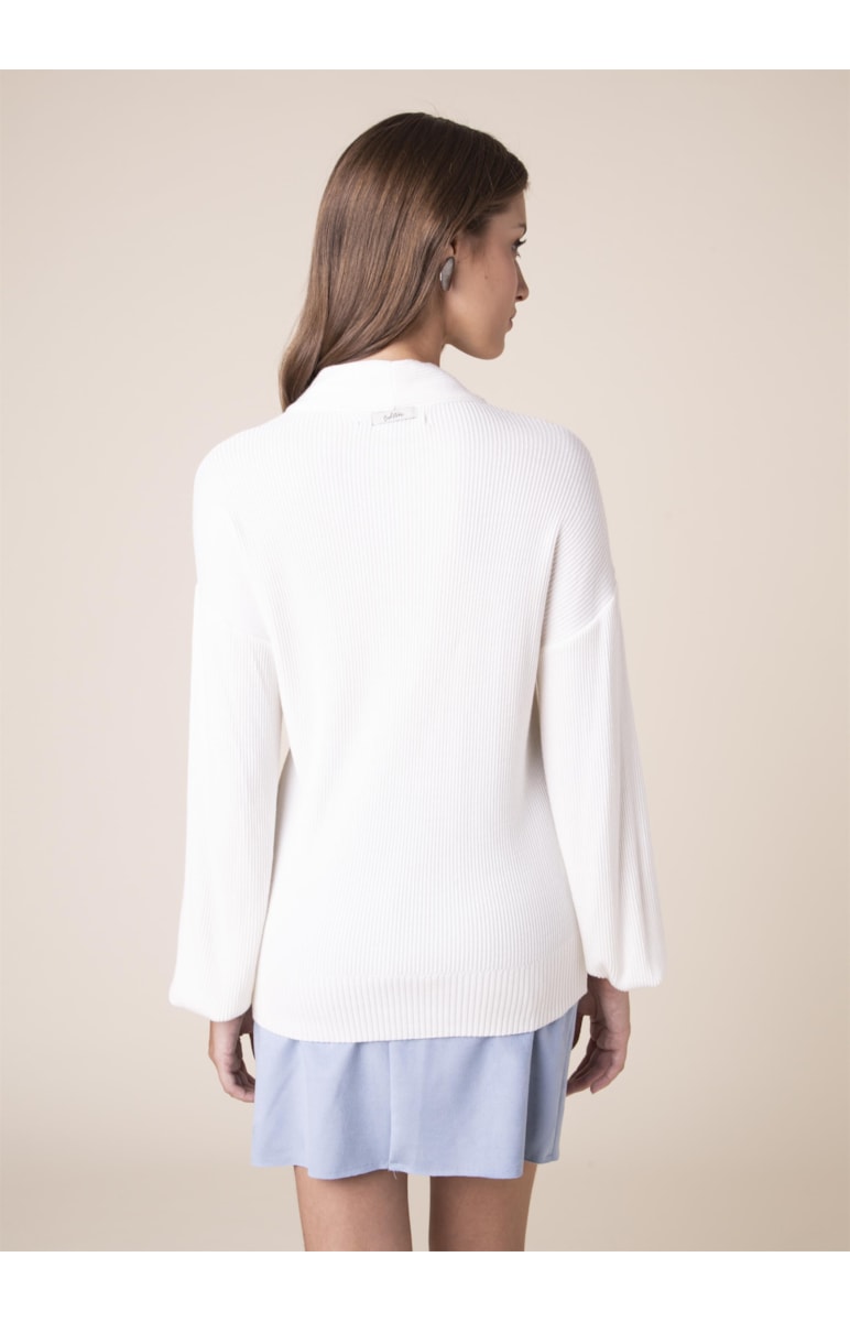 Blusa Lisa Tricot Off White