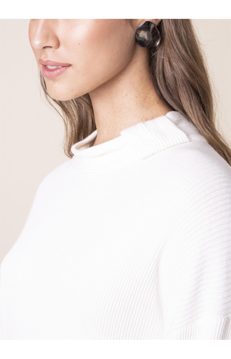 Blusa Lisa Tricot Off White