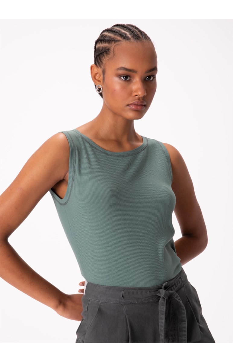 Blusa Lunar Canoa Sm Verde Oliva