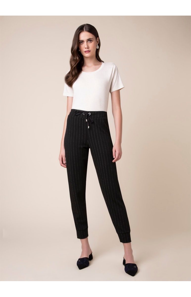 Blusa Malha Canelada Areia