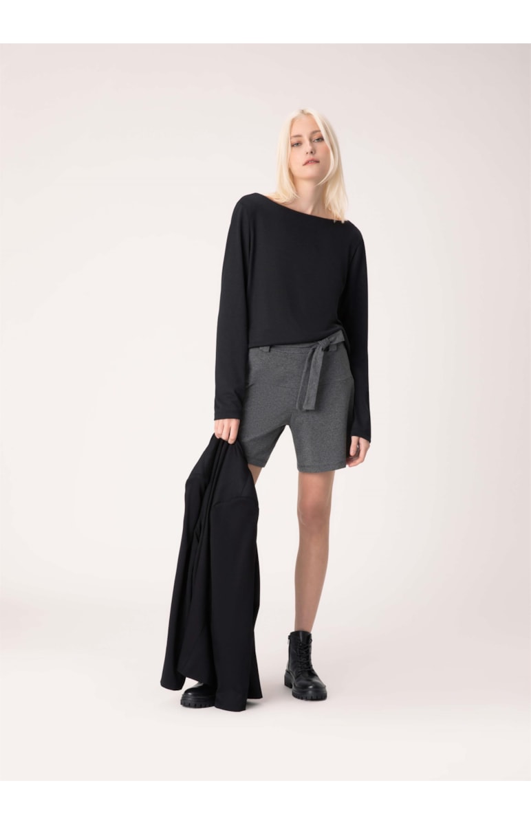 Blusa Malha Tricot Preto