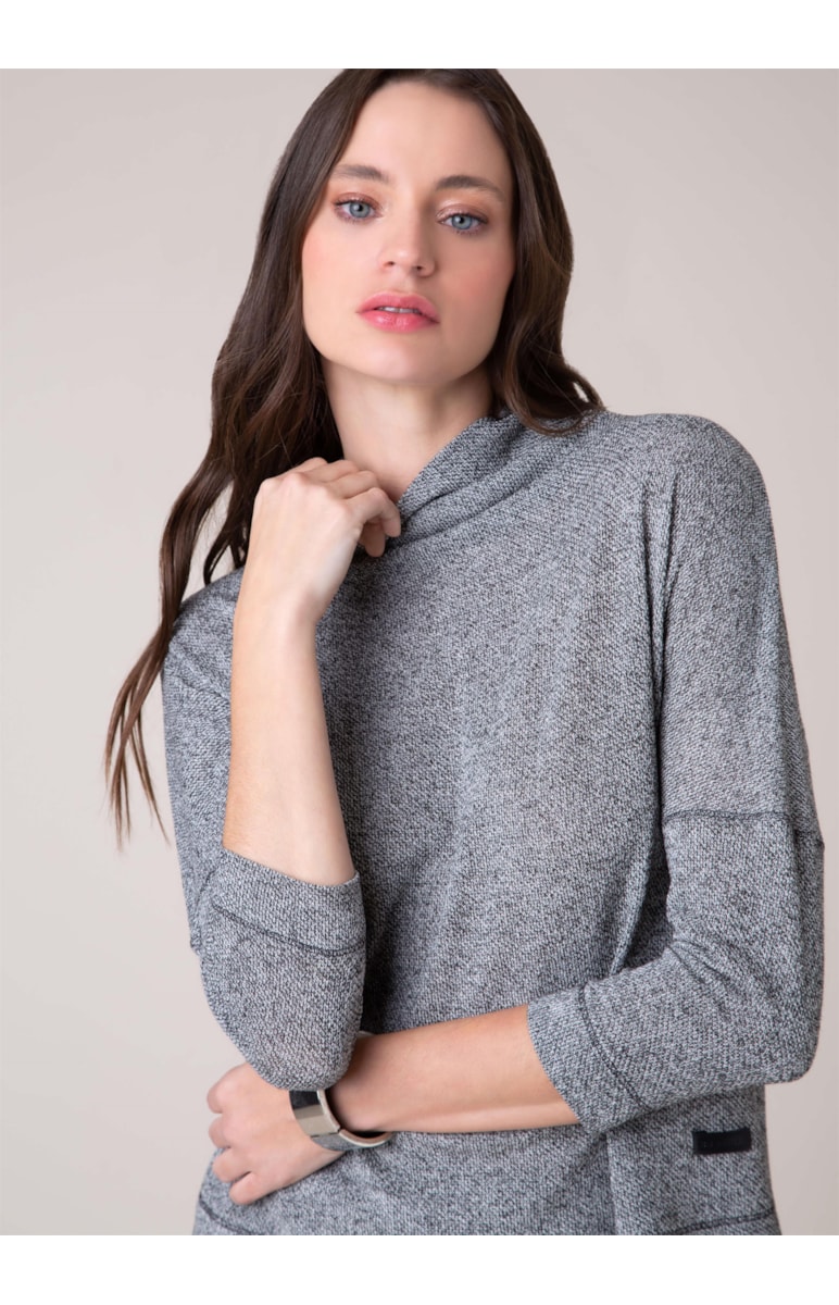 Blusa Malha Tricot Preto